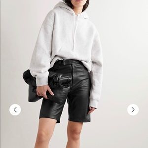 DEADWOOD BOI LEATHER SHORTS